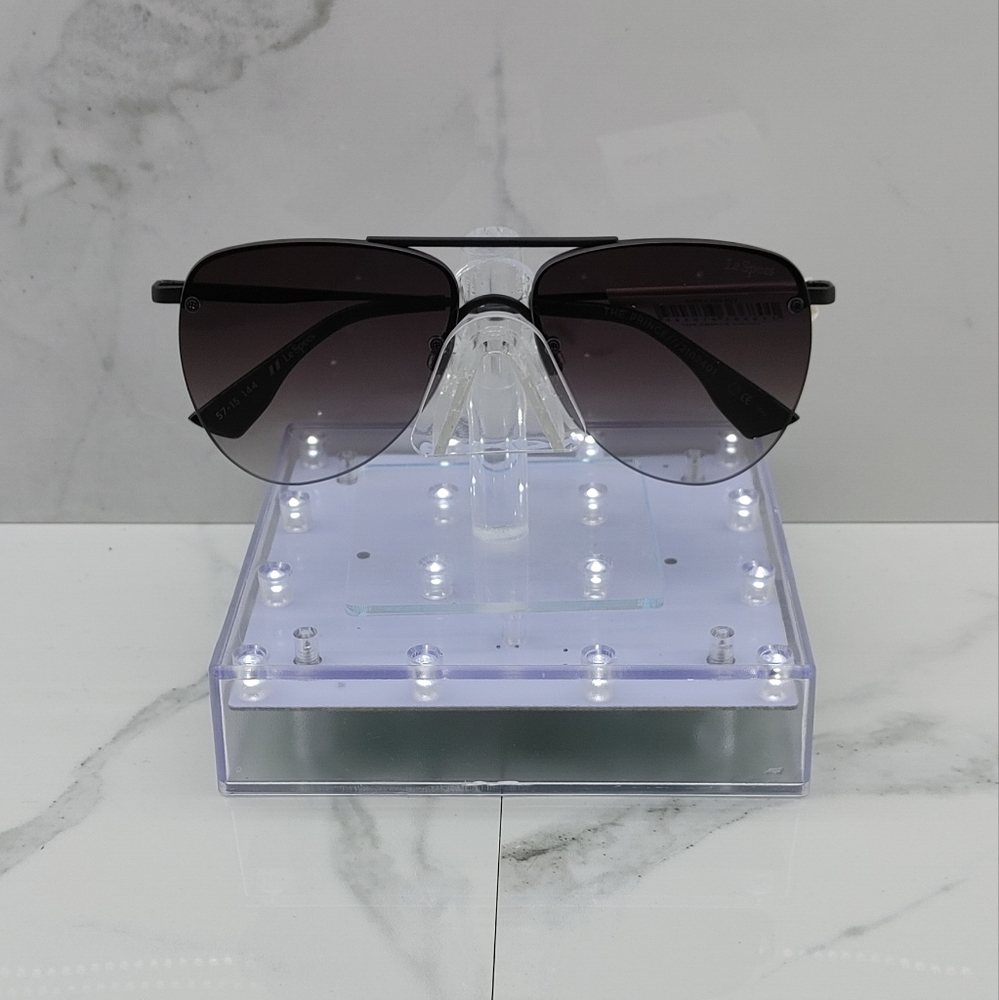 Le Specs The Prince Aviator Sunglasses - Picture 7 of 8